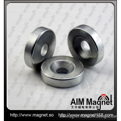 N38 Chrome Countersunk NdFeB Magnet